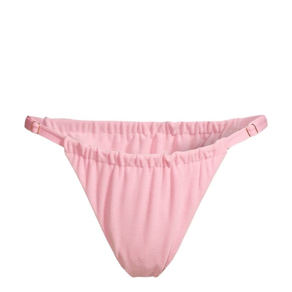 We Wore What - Copper Terrycloth Bikini Set - Picture 4 of 9